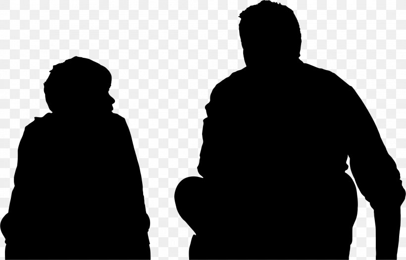 Father Son Child Clip Art, PNG, 2110x1354px, Father, Black And White, Child, Communication, Conversation Download Free
