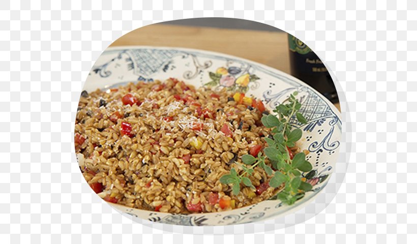 Fried Rice Pilaf Vegetarian Cuisine Stuffing Tuna Salad, PNG, 640x480px, Fried Rice, Asian Food, Bell Pepper, Brown Rice, Capsicum Download Free