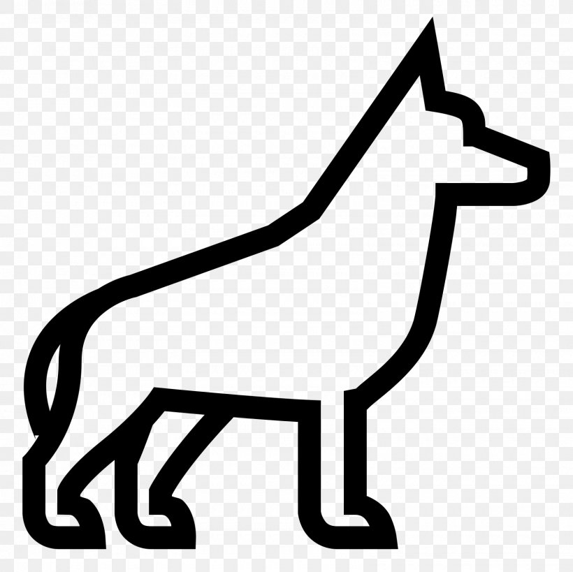German Shepherd Pet Clip Art, PNG, 1600x1600px, German Shepherd, Animal, Area, Black, Black And White Download Free