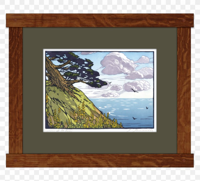 Picture Frames Window Painting Cypress Tree Tunnel National Park, PNG, 1024x931px, Picture Frames, Artwork, Landscape, National Park, Painting Download Free