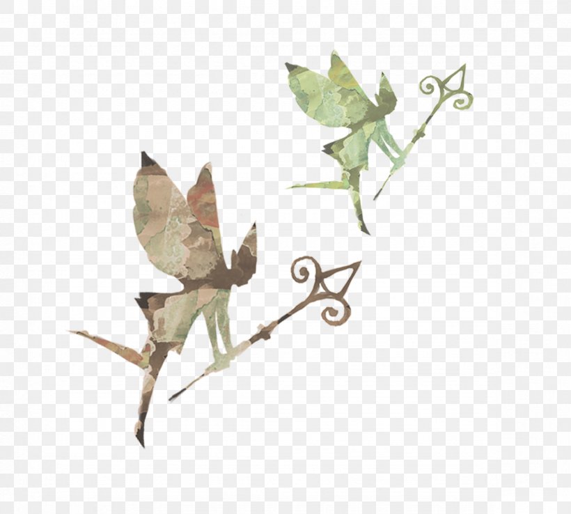 Butterfly Leaf Elf, PNG, 2362x2126px, Butterfly, Bird, Branch, Elf, Fairy Download Free