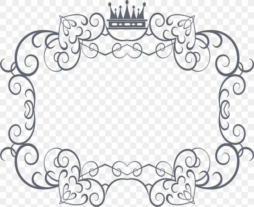 Hand Painted Gray Crown, PNG, 1501x1224px, Grey, Area, Black, Black And White, Color Download Free