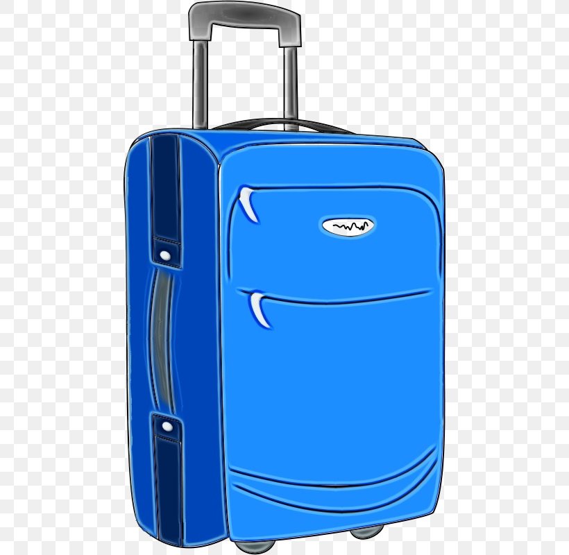 Watercolor Cartoon, PNG, 464x800px, Watercolor, Bag, Baggage, Electric Blue, Hand Luggage Download Free