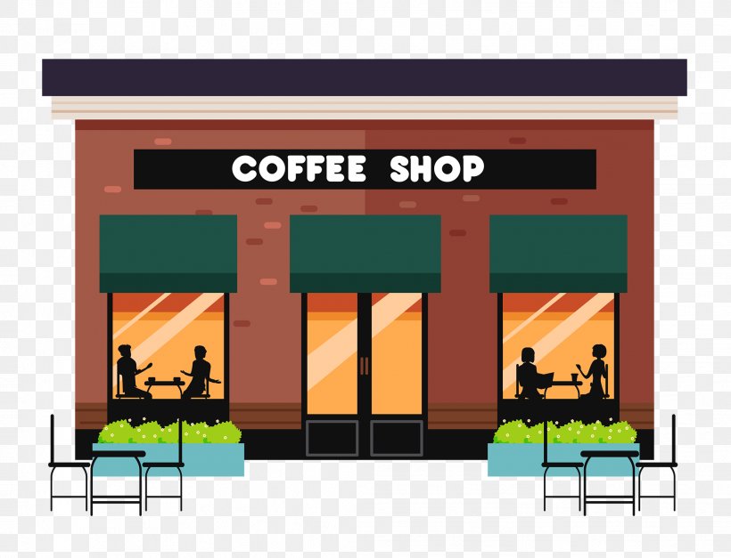 Cafe Coffee Image Bistro Illustration, PNG, 2066x1580px, Cafe, Architecture, Art, Bistro, Brand Download Free