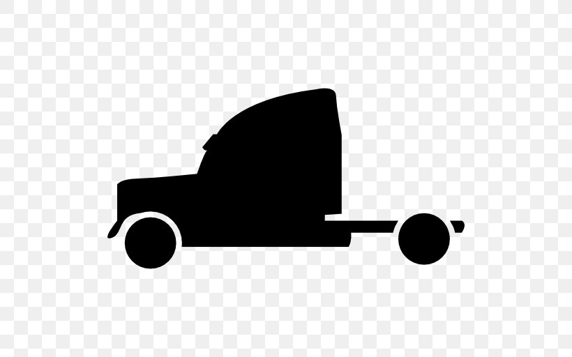 Car Truck Driver Semi-trailer Truck, PNG, 512x512px, Car, Black, Black And White, Driving, Headgear Download Free