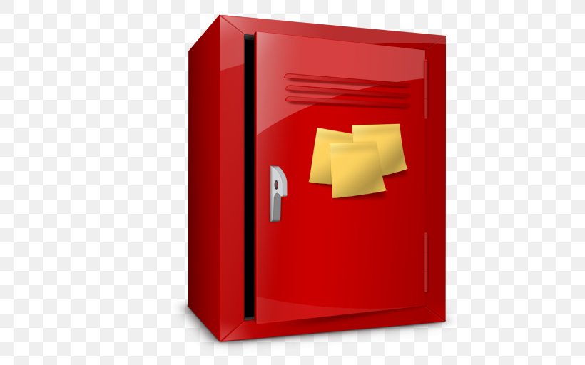 Locker Icon Design Clip Art, PNG, 512x512px, Locker, Computer Software, Icon Design, Lock, Red Download Free