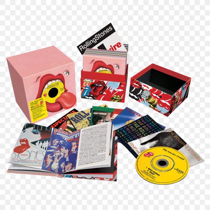 The Rolling Stones Box Set Singles Collection: The London Years Album Singles 1971-2006, PNG, 1000x1000px, Watercolor, Cartoon, Flower, Frame, Heart Download Free