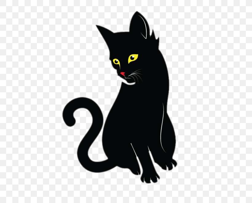Bombay Cat Korat Black Cat Kitten Clip Art, PNG, 660x660px, Bombay Cat, Black, Black Cat, Bombay, Carnivoran Download Free