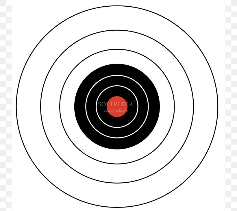 Circle Spiral Point Target Archery Pattern, PNG, 735x730px, Spiral ...