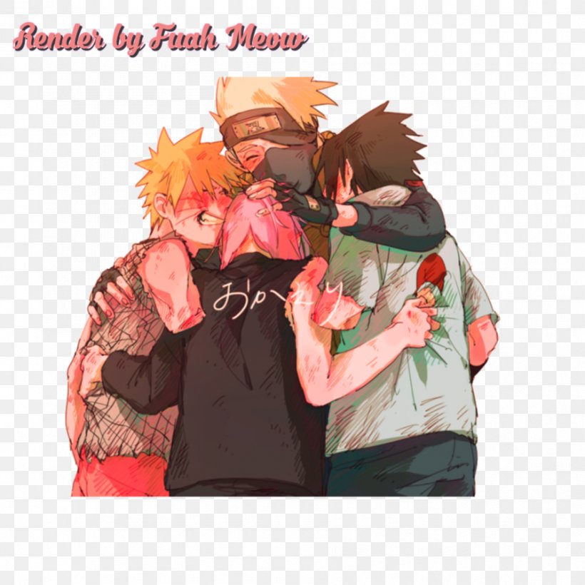 Kakashi Hatake Sakura Haruno Sasuke Uchiha Naruto Fan Art, PNG, 894x894px, Watercolor, Cartoon, Flower, Frame, Heart Download Free