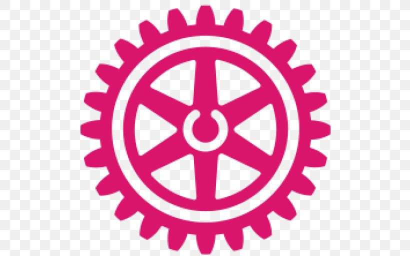 Rotary Club Of Seattle Rotary Club Of Pottstown Rotary International District Rotary Club Of Singapore, PNG, 512x512px, Rotary Club Of Seattle, Area, Bicycle Drivetrain Part, Bicycle Part, Bicycle Wheel Download Free