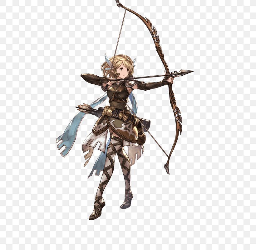 Granblue Fantasy Character Art Illustration, PNG, 764x800px, Granblue Fantasy, Animal Figure, Archery, Art, Artist Download Free