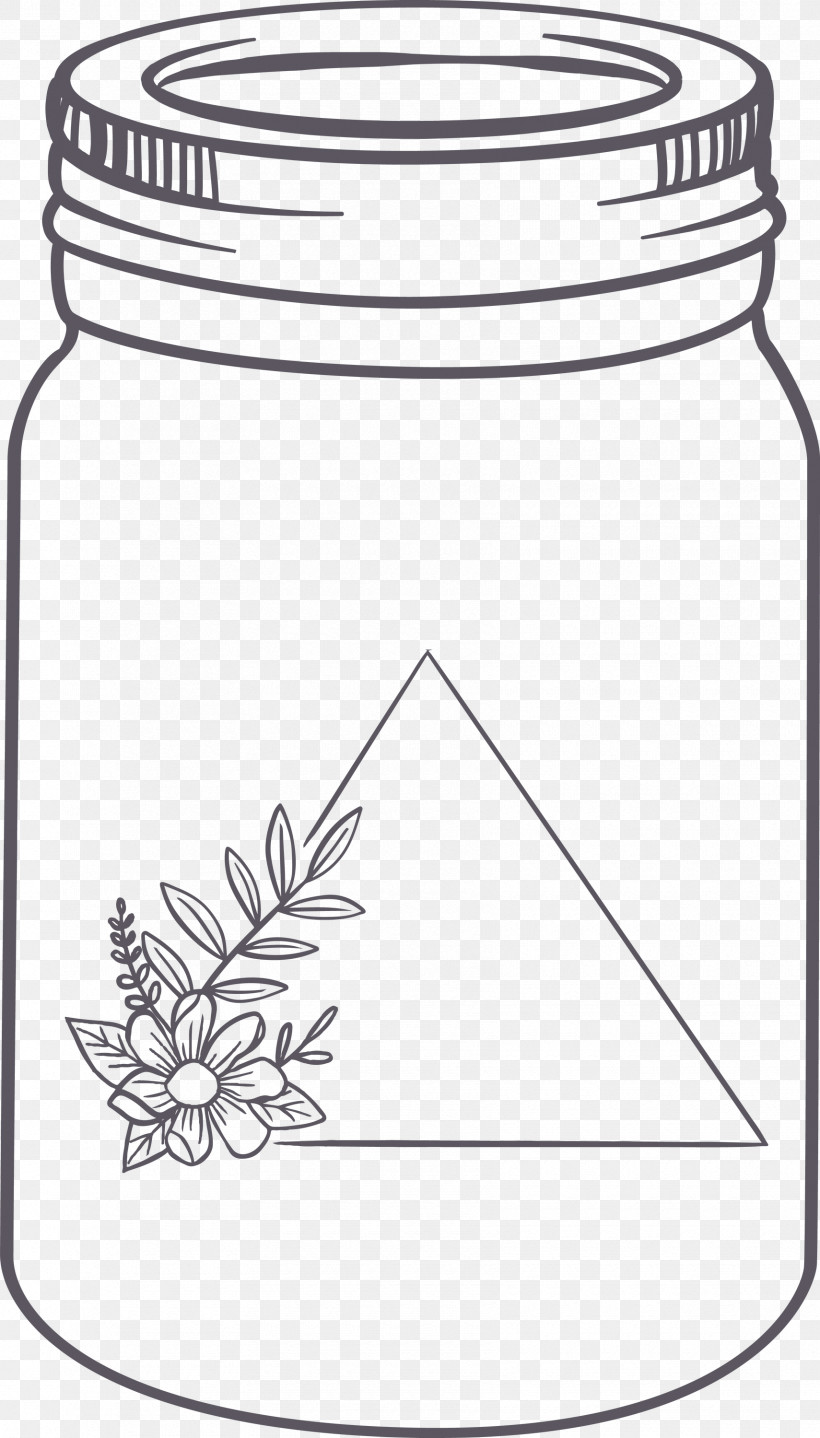 MASON JAR, PNG, 1710x2999px, Mason Jar, Black, Black And White, Container, Food Storage Download Free