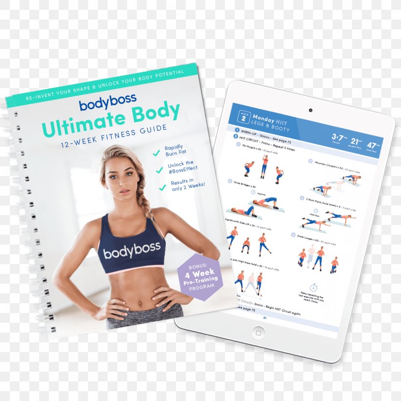 BodyBoss Ultimate Body Fitness Guide Exercise High-intensity Interval Training General Fitness Training, PNG, 1280x1280px, Bodyboss, Aerobic Exercise, Brand, Circuit Training, Exercise Download Free