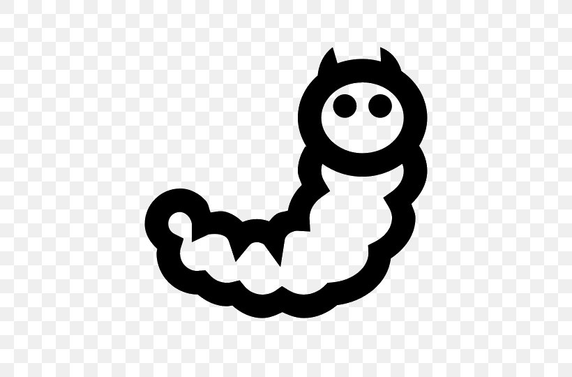 Caterpillar Clip Art, PNG, 540x540px, Caterpillar, Artwork, Black, Black And White, Fictional Character Download Free
