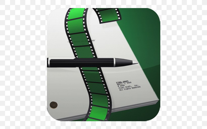 Final Draft Screenwriting Software Celtx Scripped, PNG, 512x512px, Final Draft, Celtx, Computer Software, Green, Industry Download Free