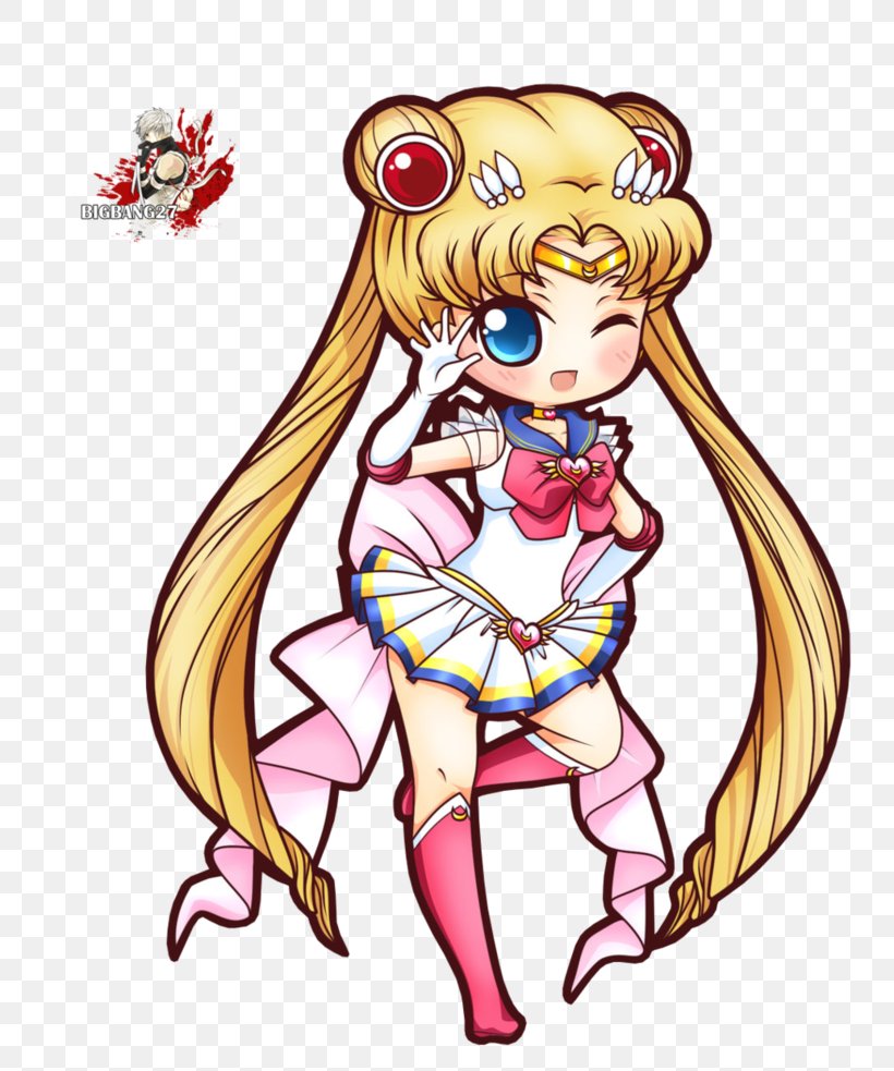 Sailor Moon Chibiusa Sailor Mercury Sailor Venus Sailor Mars, PNG, 812x983px, Watercolor, Cartoon, Flower, Frame, Heart Download Free