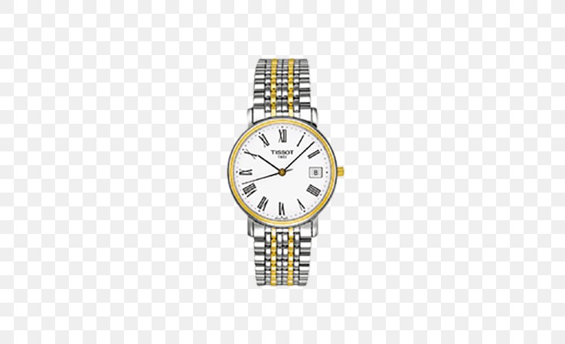 Tissot Watch Jewellery Quartz Clock Movement, PNG, 500x500px, Tissot, Bracelet, Brand, Bucherer Group, Chronograph Download Free