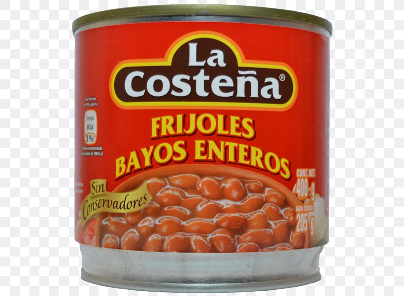 Refried Beans Frijoles Charros Mexican Cuisine Nachos La Costeña, PNG, 600x600px, Refried Beans, Baked Beans, Bean, Black Turtle Bean, Canning Download Free