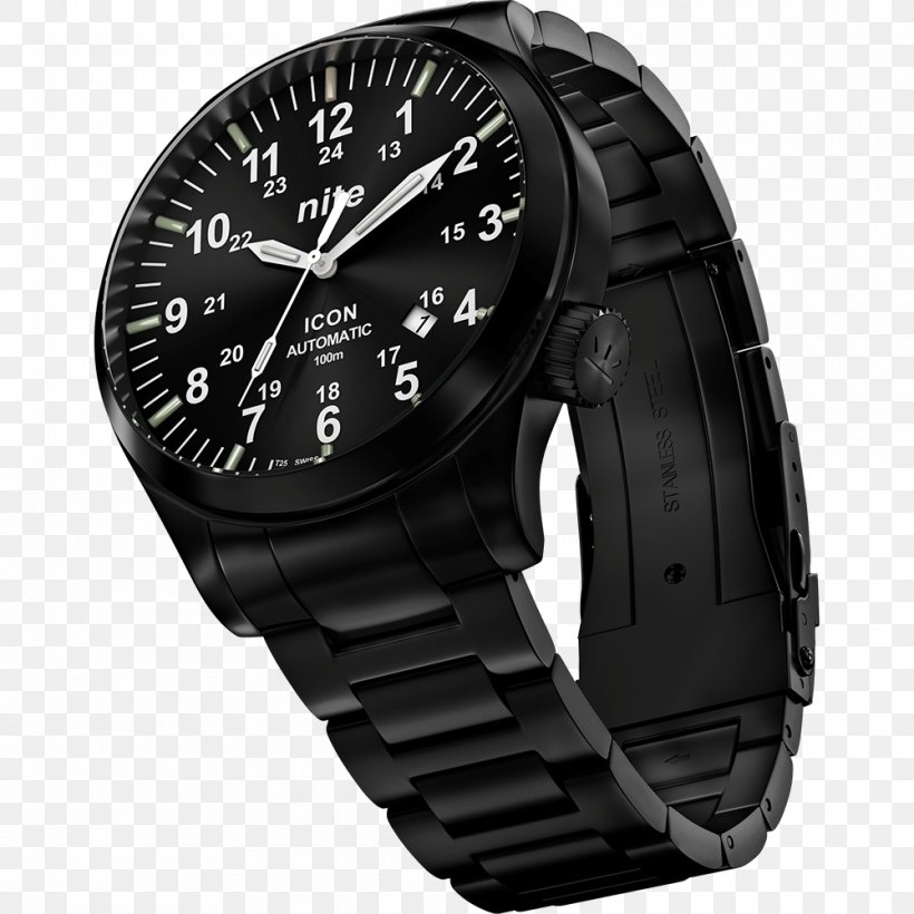 Watch Bands Diving Watch Strap Tritium Radioluminescence, PNG, 1000x1000px, Watch, Brand, Clothing Accessories, Diving Watch, Hardware Download Free