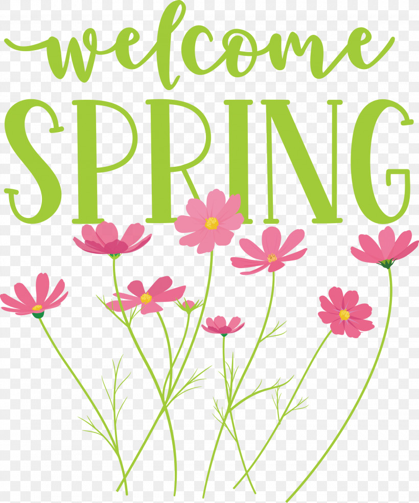Welcome Spring Spring, PNG, 2501x3000px, Welcome Spring, Cut Flowers, Floral Design, Flower, Leaf Download Free