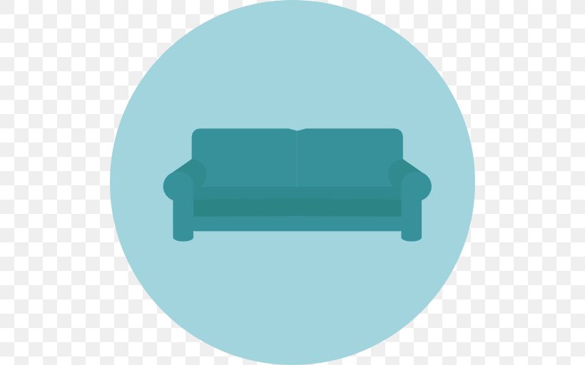 Couch Furniture Living Room Chair, PNG, 512x512px, Couch, Aqua, Bed, Blue, Chair Download Free