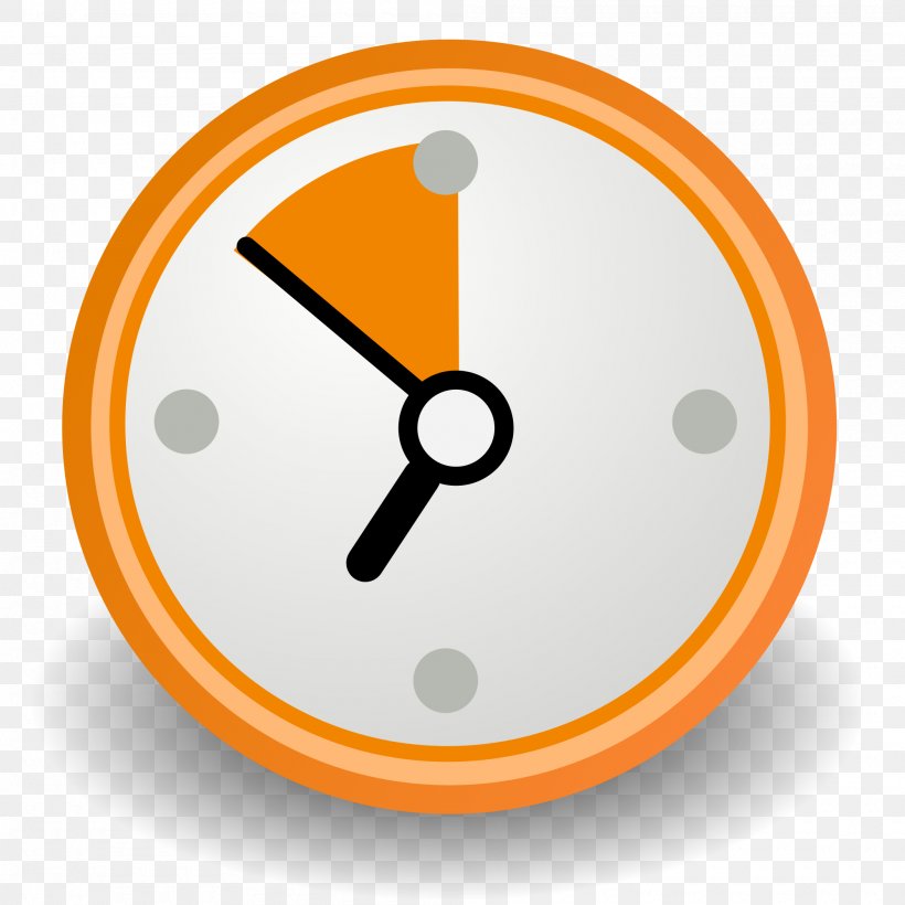 Clock Clip Art, PNG, 2000x2000px, Clock, Digital Clock, Orange, Symbol Download Free