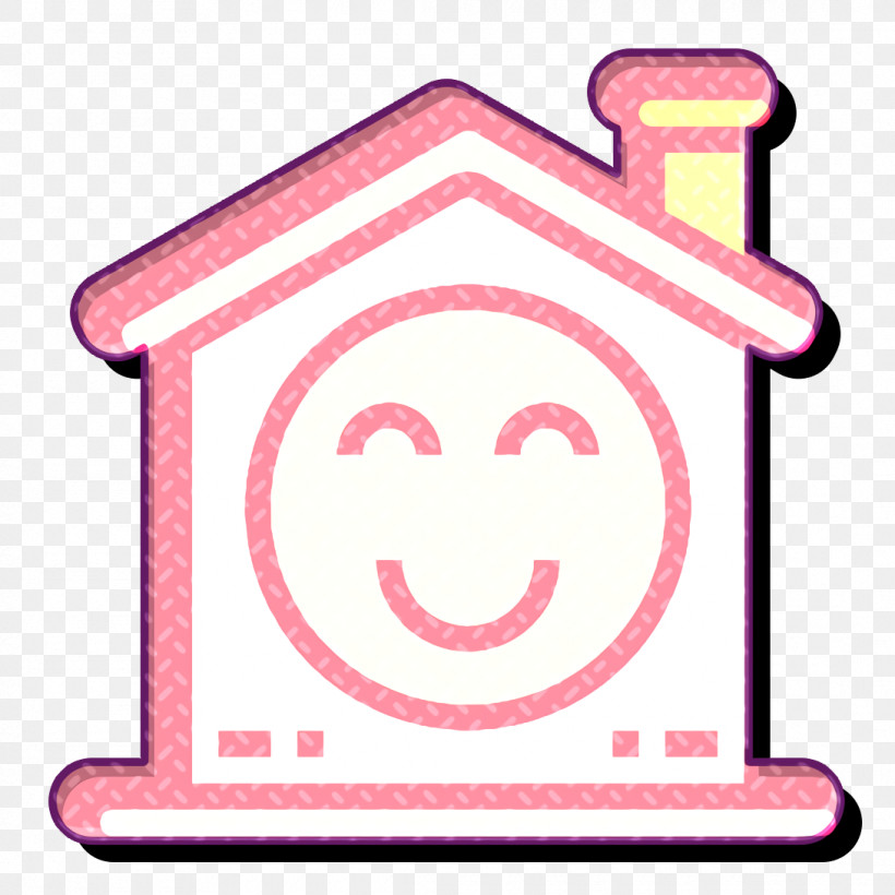 Home Icon Smile Icon, PNG, 1090x1090px, Home Icon, Pink, Smile Icon Download Free