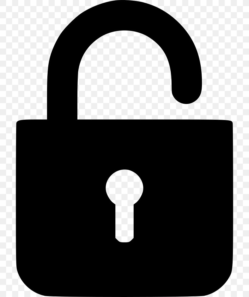 Padlock Clip Art Symbol, PNG, 716x980px, Padlock, Black And White, Chain, Filename Extension, Hardware Accessory Download Free