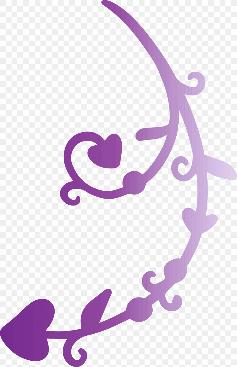 Violet Purple Font Heart, PNG, 1942x3000px, Violet, Heart, Purple Download Free