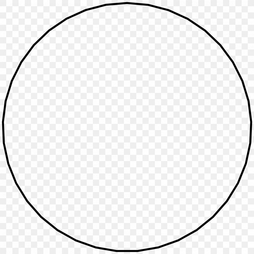 Circle Shape Color Regular Polygon, PNG, 2000x2000px, Shape, Area, Black, Black And White, Color Download Free