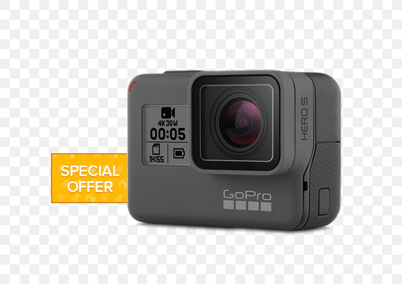 GoPro HERO5 Black Action Camera GoPro HERO6 Black, PNG, 720x580px, 4k Resolution, Gopro Hero5 Black, Action Camera, Camcorder, Camera Download Free