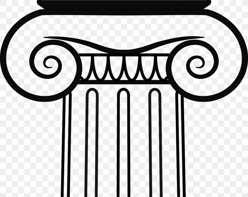 Greece Temple Clip Art, PNG, 2400x1914px, Greece, Ancient Greek Temple, Black, Black And White, Column Download Free