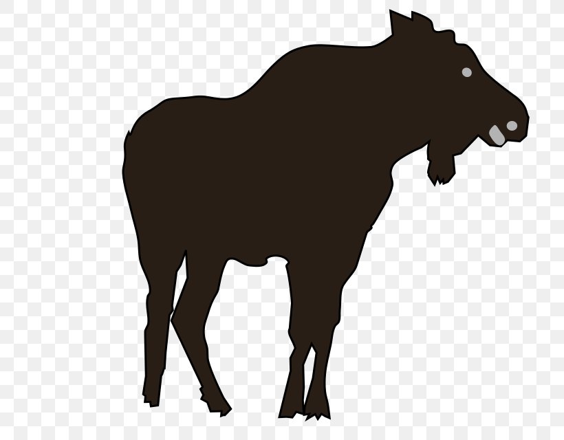 Moose Deer Cattle Elk Clip Art, PNG, 800x640px, Moose, Animal, Black And White, Bull, Canidae Download Free