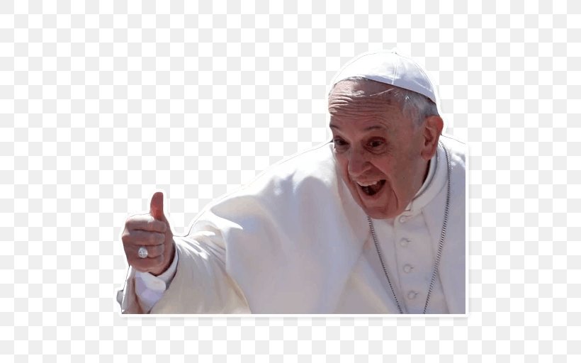 Sticker Pope Telegram Pontifex Maximus, PNG, 512x512px, Sticker, Elder, Facebook Messenger, Family, Father Download Free