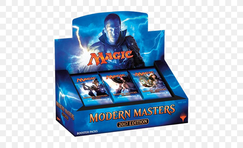 Magic: The Gathering Modern Masters 2017 Edition Booster Pack Mirrodin, PNG, 500x500px, Magic The Gathering, Action Figure, Booster Pack, Box, Card Game Download Free