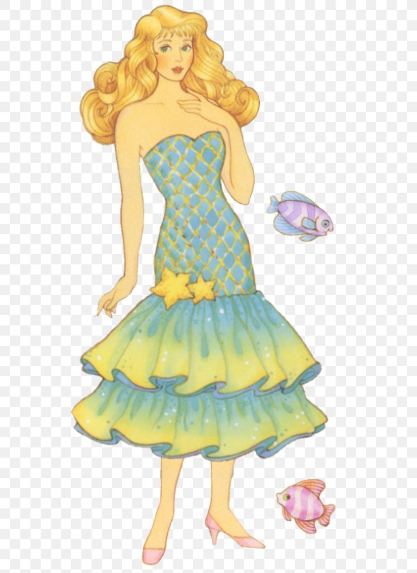 Melinda The Mermaid Ken Barbie, PNG, 588x1127px, Watercolor, Cartoon, Flower, Frame, Heart Download Free