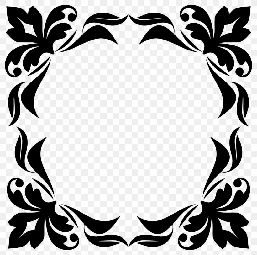 Motif Ornament Clip Art, PNG, 1000x992px, Motif, Abstract Art, Art, Black, Black And White Download Free