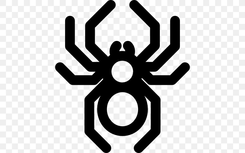 Spider Insect Pest Clip Art, PNG, 512x512px, Spider, Bed Bug, Black And White, Flea, Insect Download Free