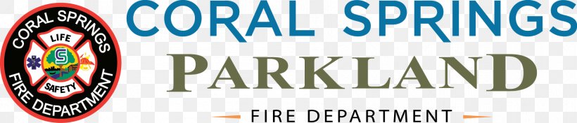 Coral Springs Logo Brand, PNG, 1782x384px, Coral Springs, Banner, Brand, Fire Station, Logo Download Free