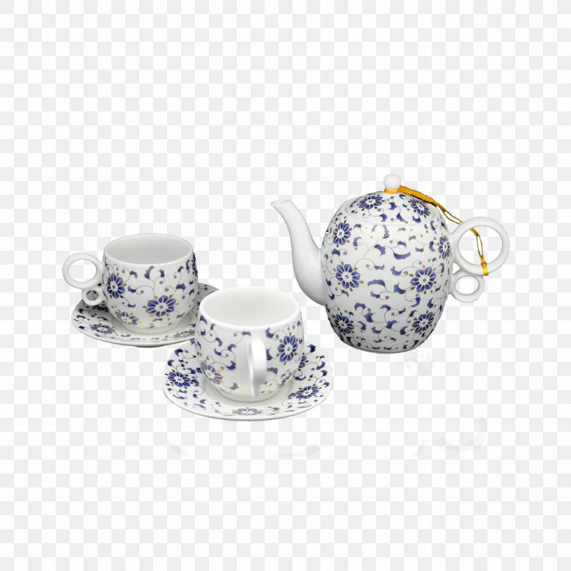 Teapot, PNG, 1300x1300px, Tea, Blue And White Porcelain, Ceramic, Coffee Cup, Cup Download Free