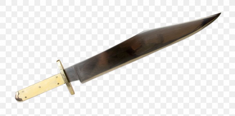 Bowie Knife Hunting & Survival Knives Utility Knives Kitchen Knives, PNG, 1400x694px, Bowie Knife, Blade, Cold Weapon, Dagger, Hardware Download Free