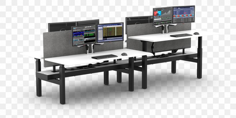 Desk Office Open Plan, PNG, 1200x600px, Desk, Cable Management, Computer Monitor Accessory, Cubicle, Data Download Free