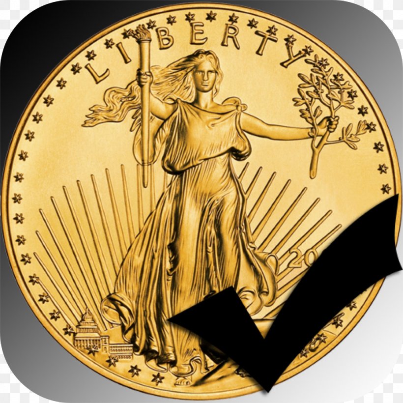 Dollar Coin United States Dollar Bullion Coin, PNG, 1024x1024px, Dollar Coin, American Gold Eagle, Bullion, Bullion Coin, Coin Download Free