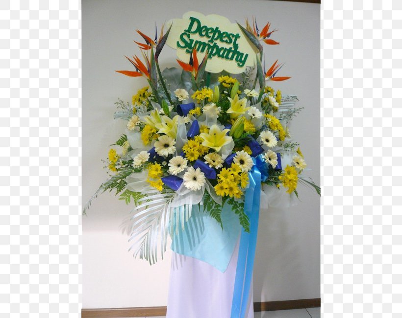 Floral Design Cut Flowers Condolences Flower Bouquet, PNG, 650x650px, Floral Design, Artificial Flower, Blue, Condolences, Cut Flowers Download Free