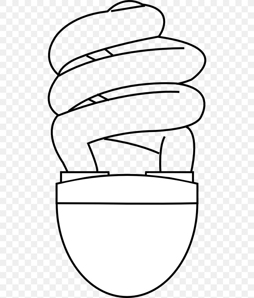 Incandescent Light Bulb Compact Fluorescent Lamp Clip Art, PNG, 512x964px, Light, Area, Black, Black And White, Chandelier Download Free