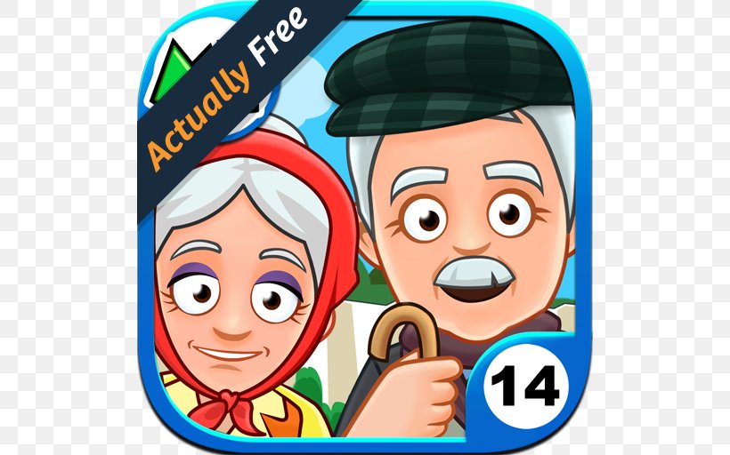 My Town : Hospital My Town : Best Friends' House My Town : Home Dollhouse My Town : Daycare My Town : Airport, PNG, 512x512px, My Town Hospital, Android, Area, Cartoon, Cheek Download Free