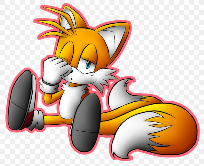 Sonic Mania Tails Drawing Art, PNG, 1280x1042px, Watercolor, Cartoon, Flower, Frame, Heart Download Free