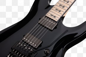 Electric Guitar - Electric Guitar Bass Guitar Schecter Guitar Research Seven-string Guitar PNG