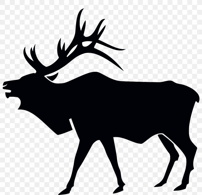 Elk Deer Moose Clip Art, PNG, 1237x1195px, Elk, Antler, Black And White, Blog, Cattle Like Mammal Download Free